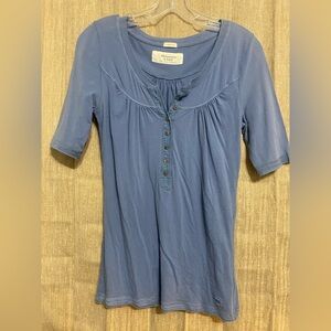 Abercrombie and Fitch blue shirt
